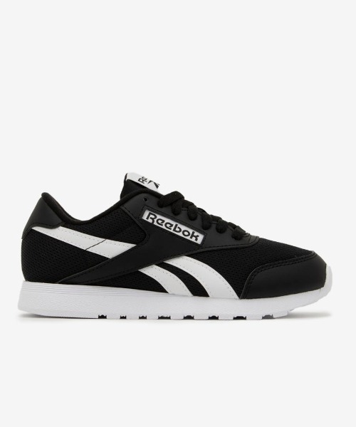 Reebok(リーボック)の「ロイヤル プライム ラン / REEBOK ROYAL PRIME RUN SA(スニーカー・メンズ・ブラック×ホワイト/ネイビー/ブラック・24.0cm/25.0cm/26.0cm/27.0cm/29.0cm/23.5cm/23.0cm/28.5cm/28.0cm/27.5cm/26.5cm/25.5cm/24.5cm/22.5cm)」の2枚目の写真