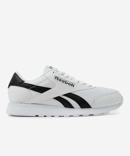 Reebok(リーボック)の「ロイヤル プライム ラン / REEBOK ROYAL PRIME RUN SA(スニーカー・メンズ・ブラック×ホワイト/ネイビー/ブラック/ホワイト・24.0cm/25.0cm/26.0cm/27.0cm/29.0cm/23.5cm/23.0cm/28.5cm/28.0cm/27.5cm/26.5cm/25.5cm/24.5cm/22.5cm/30.0cm/31cm)」の2枚目の写真