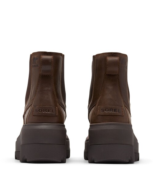 SOREL（ソレル）の「防滑 防水 厚底 SOREL／レディース ジョアンフォーワード チェルシー ブーツ レザー／ソレル（ブーツ・レディース・カーキブラウン/ブラウン/ブラック・23.0cm/26.0cm/25.5cm/25.0cm/24.0cm/24.5cm/22.5cm/23.5cm）」の11枚目の写真