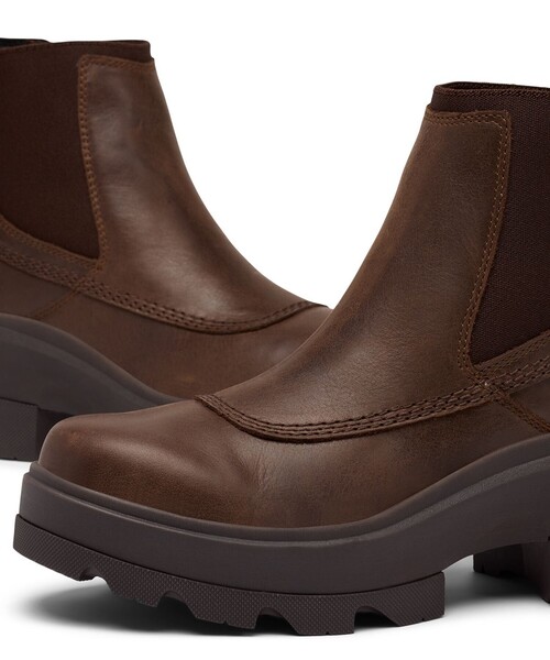 防滑 防水 厚底 SOREL／レディース ジョアンフォーワード チェルシー