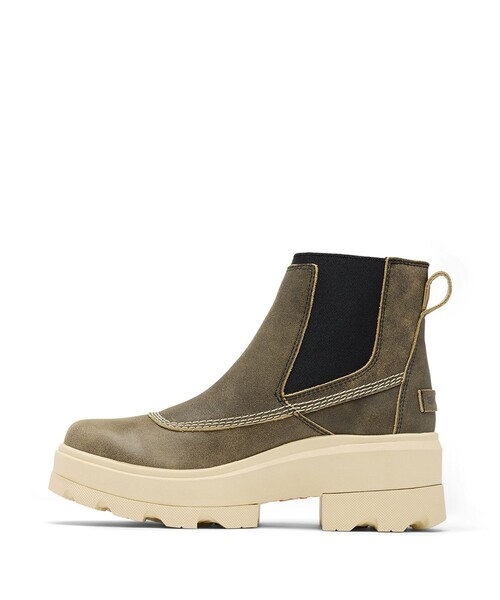 防滑 防水 厚底 SOREL／レディース ジョアンフォーワード チェルシー