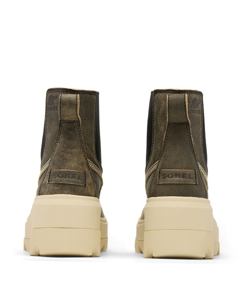 SOREL（ソレル）の「防滑 防水 厚底 SOREL／レディース ジョアンフォーワード チェルシー ブーツ レザー／ソレル（ブーツ・レディース・カーキブラウン/ブラウン/ブラック・23.0cm/26.0cm/25.5cm/25.0cm/24.0cm/24.5cm/22.5cm/23.5cm）」の16枚目の写真