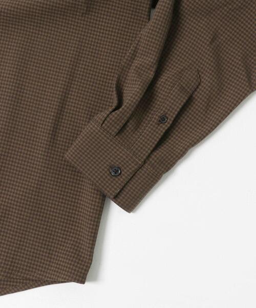 SENSE OF PLACE by URBAN RESEARCH（センスオブプレイスバイアーバンリサーチ）の「レギュラーカラーネクタイシャツ（シャツ/ブラウス・メンズ・グレー/ブルー/ブラウン系その他・MEDIUM/LARGE）」の18枚目の写真