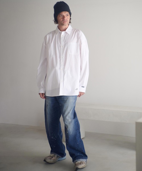 ADAM PATEK(アダムパテック)の「mp14098-washed riot nep selvedge denim デニムパンツ(AP2528016)(デニムパンツ・メンズ・ブルー・1/2/3)」の9枚目の写真