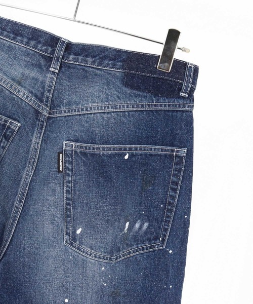 ADAM PATEK(アダムパテック)の「mp14098-washed riot nep selvedge denim デニムパンツ(AP2528016)(デニムパンツ・メンズ・ブルー・1/2/3)」の17枚目の写真