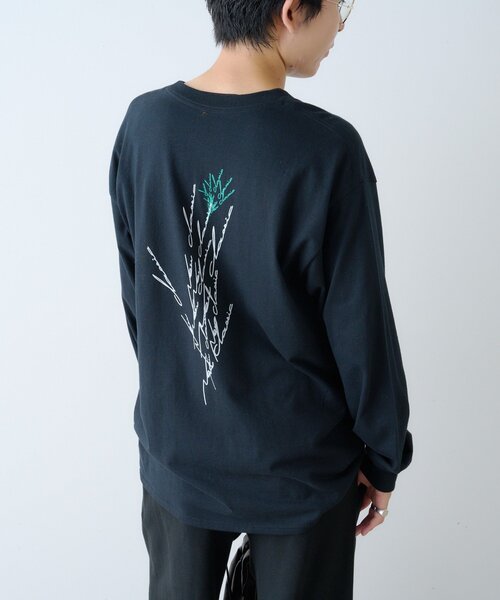 WHIMSIC（ウィムジック）の「【WHIMSIC/2サイズ展開】ミラーズ シルクスクリーンプリントT（Tシャツ/カットソー・レディース・ホワイト/ブラック・1/2）」の17枚目の写真