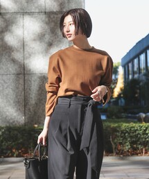 Demi-Luxe BEAMS | 【1/15再値下げ】ウール ジャージ プルオーバー(Tシャツ/カットソー)