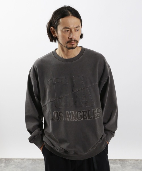 BAYFLOW（ベイフロー）の「リメイクライクスウェット（スウェット・メンズ・ブラック/オフホワイト/グレー・FREE）」の2枚目の写真