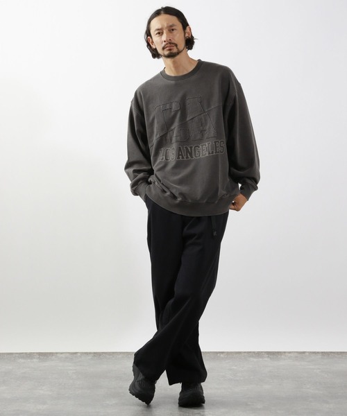 BAYFLOW（ベイフロー）の「リメイクライクスウェット（スウェット・メンズ・ブラック/オフホワイト/グレー・FREE）」の8枚目の写真