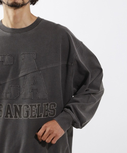 BAYFLOW（ベイフロー）の「リメイクライクスウェット（スウェット・メンズ・ブラック/オフホワイト/グレー・FREE）」の15枚目の写真