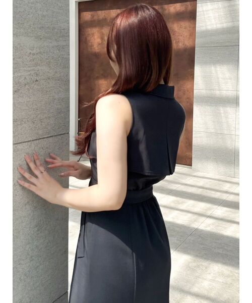 dazzlin（ダズリン）の「トレンチディティールジレワンピース（ワンピース・レディース・チャコールグレー/ベージュ/ブラウン・SMALL/MEDIUM）」の19枚目の写真