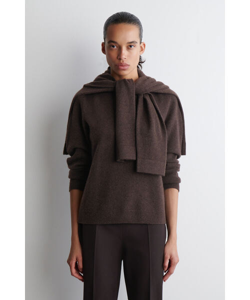 【新品未使用】COS カシミヤ100%クルーネックセーター カシミヤクルー ネックセーター（ニット/セーター）｜COS（コス）の