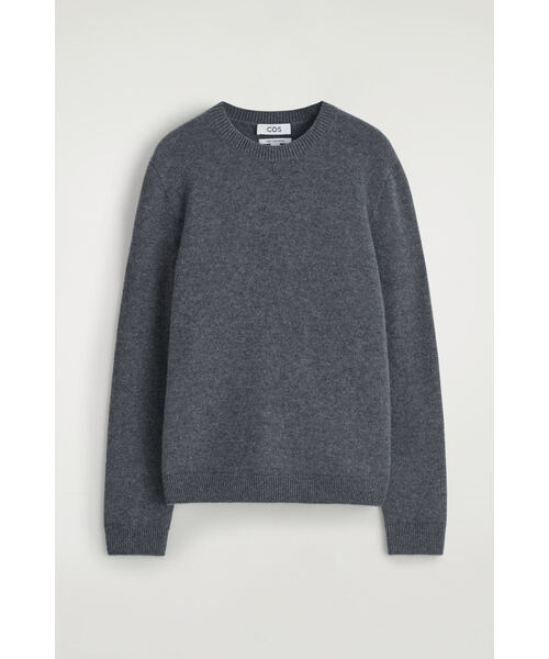 【新品未使用】COS カシミヤ100%クルーネックセーター カシミヤクルー ネックセーター（ニット/セーター）｜COS（コス）の