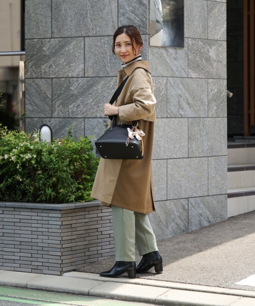 Bou Jeloud（ブージュルード）の「【はあちゅう*Bou Jeloud】保温保冷付きバッグ（ハンドバッグ・レディース・アイボリー/ブラック/グレイッシュベージュ・ONESIZE）」の18枚目の写真