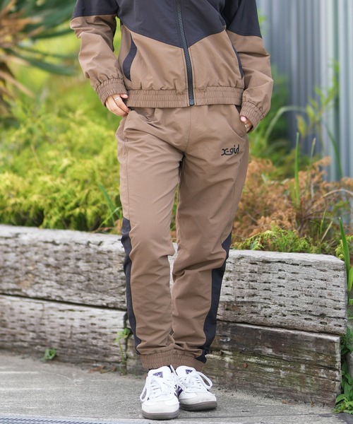 新品未使用　ランバンスポーツ　中綿パンツ XL　裾上げ加工済 X-girl SPORTS/エックスガールスポーツ ナイロンパンツ トラックパンツ