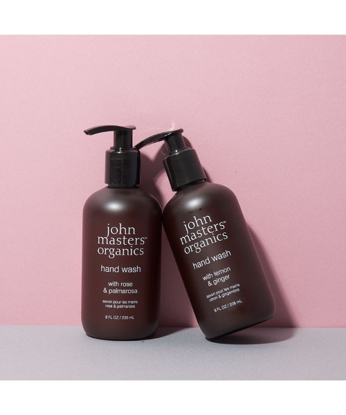 john ｍasters organics（ジョンマスターオーガニック）の「R&Pハンドウォッシュ（ローズ＆パルマローザ）236ｍL（ハンドソープ・レディース・ブラウン・FREE）」の6枚目の写真
