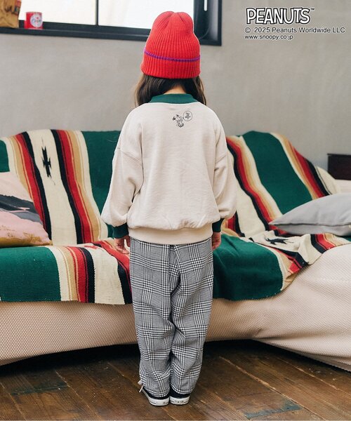 F.O.KIDS(エフオーキッズ)の「【PEANUTS】4柄トレーナー(スウェット・キッズ・キナリ/パープル/レインボー/イエロー・80/90/100/110/120/130/140/150/160)」の8枚目の写真