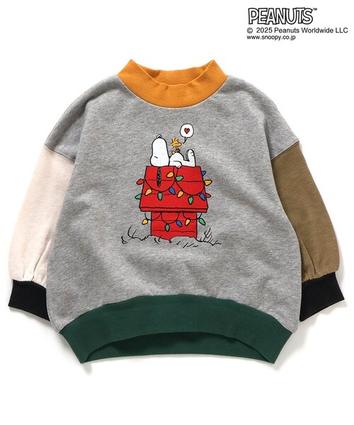 F.O.KIDS(エフオーキッズ)の「【PEANUTS】4柄トレーナー(スウェット・キッズ・キナリ/パープル/レインボー/イエロー・80/90/100/110/120/130/140/150/160)」の9枚目の写真