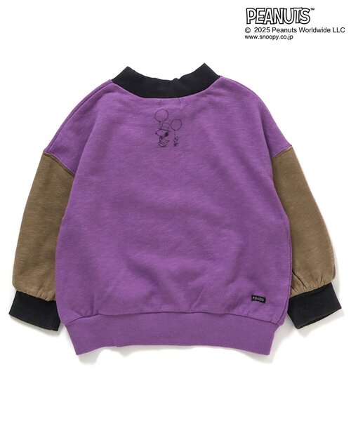 F.O.KIDS(エフオーキッズ)の「【PEANUTS】4柄トレーナー(スウェット・キッズ・キナリ/パープル/レインボー/イエロー・80/90/100/110/120/130/140/150/160)」の17枚目の写真