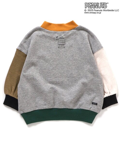 F.O.KIDS(エフオーキッズ)の「【PEANUTS】4柄トレーナー(スウェット・キッズ・キナリ/パープル/レインボー/イエロー・80/90/100/110/120/130/140/150/160)」の10枚目の写真