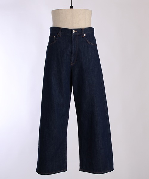 McGREGOR（マックレガー）の「パネル切替バレルデニム（デニムパンツ・メンズ・インディゴブルー・マルチサイズ）」の2枚目の写真