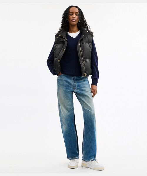 COACH(コーチ)の「ダウン パッファー ベスト(ダウンジャケット/コート・レディース・ブラック系その他・SMALL/X-SMALL/MEDIUM)」の5枚目の写真