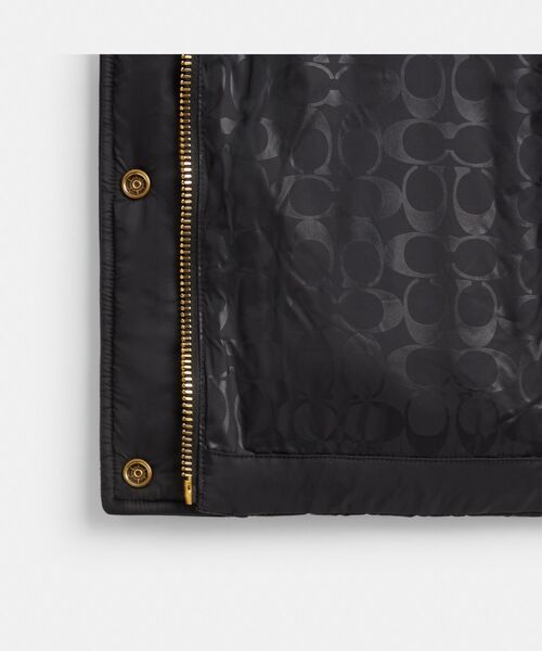 COACH(コーチ)の「ダウン パッファー ベスト(ダウンジャケット/コート・レディース・ブラック系その他・SMALL/X-SMALL/MEDIUM)」の3枚目の写真
