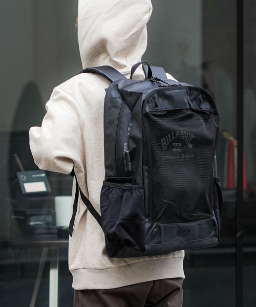 BILLABONG(ビラボン)の「BILLABONG メンズ 【A/DIV.】ALLGO BACKPACK バックパック/リュック 35L【2025年秋冬モデル】/ビラボンメッシュポケットバックパック・リュック(バックパック/リュック・メンズ・ブラック・FREE)」の21枚目の写真