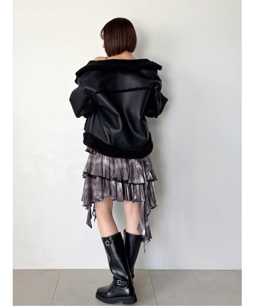 SNIDELタグ付き金ボタンバリエジャケットブラック SNIDELタグ付き金ボタンバリエジャケットブラック セール】【WEB限定