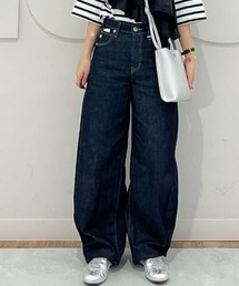 SOMETHING | 【SOMETHING】カーブテーパードパンツ(ストレッチ)(デニムパンツ)