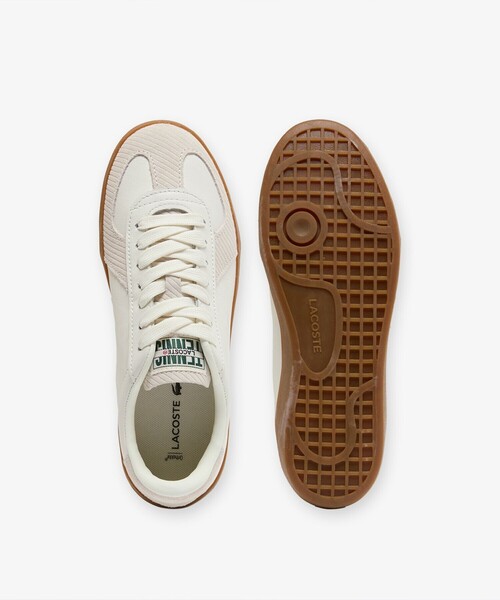 LACOSTE（ラコステ）の「レディース BASESHOT PRO 225 2 SFA（スニーカー・レディース・オフホワイト・22.5cm/23.5cm/24.5cm/23.0cm/24.0cm）」の4枚目の写真