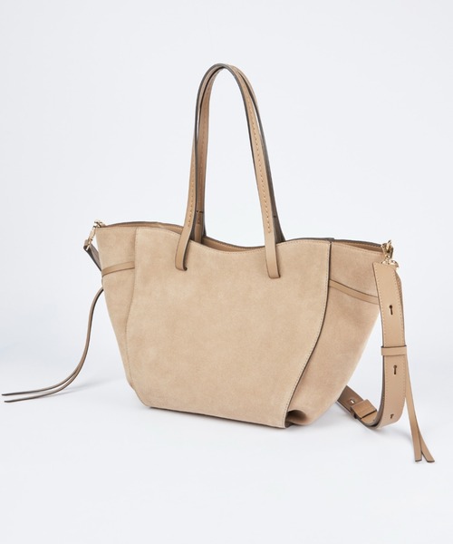 LORISTELLA（ロリステッラ）の「SOFIA 2wayトートバッグ《LORISTELLA/ロリステッラ》（トートバッグ・レディース・グレイッシュベージュ・フリー）」の8枚目の写真