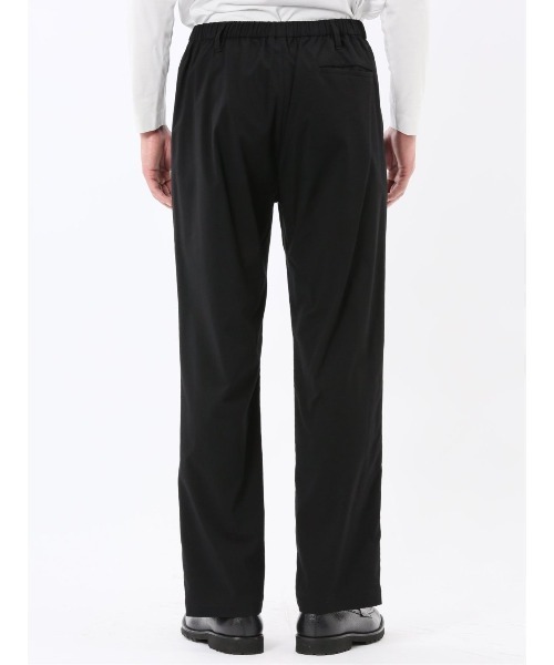 m.f.editorial（エムエフエディトリアル）の「【ストレッチ 吸水速乾 防シワ】m.f.エディトリアル メンズ circle motion adapt ワイドストレートパンツ(セットアップ可能)（スラックス・メンズ・ブラック・MEDIUM/LARGE/X-LARGE）」の5枚目の写真