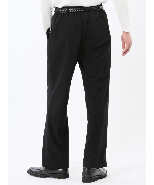 m.f.editorial（エムエフエディトリアル）の「【ストレッチ 吸水速乾 防シワ】m.f.エディトリアル メンズ circle motion adapt ワイドストレートパンツ(セットアップ可能)（スラックス・メンズ・ブラック・MEDIUM/LARGE/X-LARGE）」の6枚目の写真