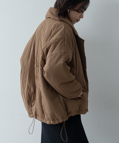 GALLEST（ギャレスト）の「パディングフォルムコート（その他アウター・レディース・オフホワイト/ブラック/ダークブラウン・34/38）」の12枚目の写真