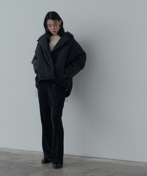 GALLEST（ギャレスト）の「パディングフォルムコート（その他アウター・レディース・オフホワイト/ブラック/ダークブラウン・34/38）」の16枚目の写真