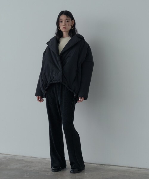 GALLEST（ギャレスト）の「パディングフォルムコート（その他アウター・レディース・オフホワイト/ブラック/ダークブラウン・34/38）」の17枚目の写真