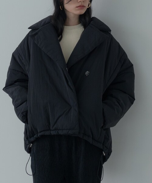 GALLEST（ギャレスト）の「パディングフォルムコート（その他アウター・レディース・オフホワイト/ブラック/ダークブラウン・34/38）」の20枚目の写真