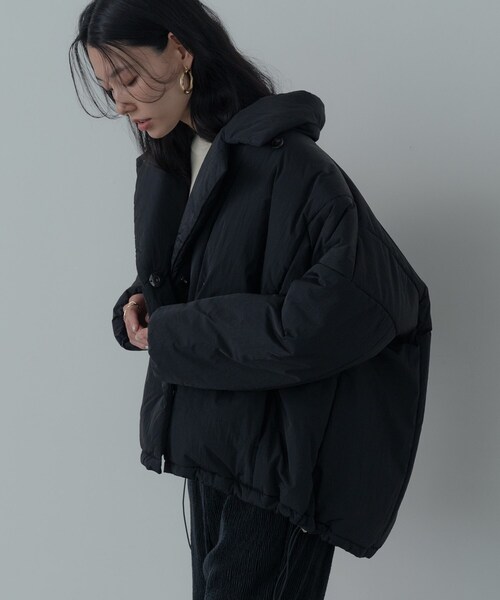 GALLEST（ギャレスト）の「パディングフォルムコート（その他アウター・レディース・オフホワイト/ブラック/ダークブラウン・34/38）」の21枚目の写真