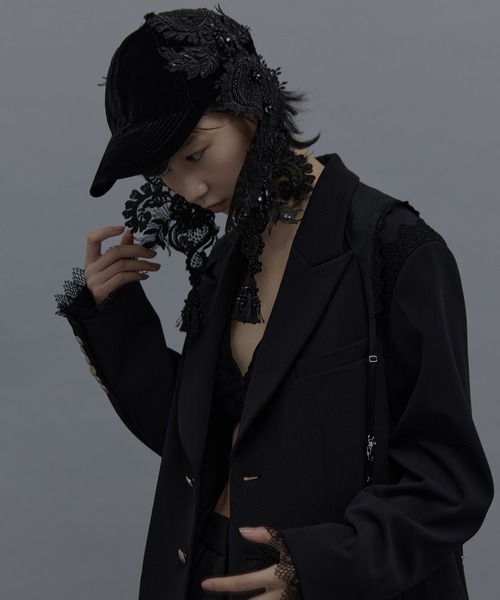 Tanaka Daisuke 黒 編み込みキャップ Tanaka Daisuke 黒 編み込みキャップ 2025年最新】DAISUKE tanaka