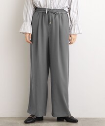 grove | きれい見えとリラックス感を両立。秋の大人カジュアルに効くイージーパンツ(その他パンツ)