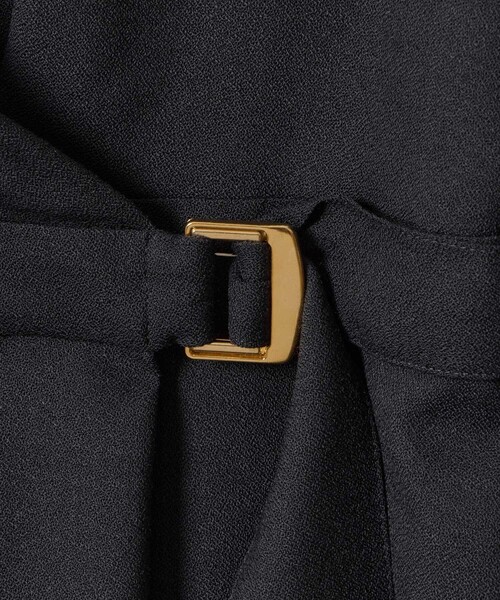 ANAYI（アナイ）の「ウールジョーゼットカシュ ワンピース（ワンピース・レディース・ネイビー/ブルー/グレイッシュベージュ・34/36/38）」の15枚目の写真