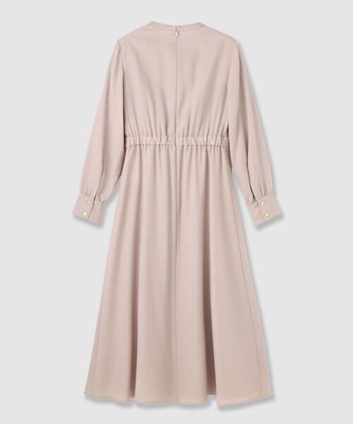 ANAYI（アナイ）の「ウールジョーゼットカシュ ワンピース（ワンピース・レディース・ネイビー/ブルー/グレイッシュベージュ・34/36/38）」の21枚目の写真