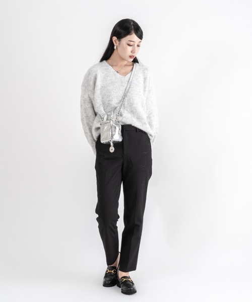 marco masi（マルコマージ）の「【MARCO MASI/マルコマージ】ミニハンドバッグ　キューブバッグ（ハンドバッグ・レディース・シルバー/ブラック・FREE）」の18枚目の写真