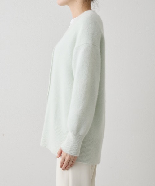 フォックスウールロングカーディガン（カーディガン/ボレロ）｜Whim