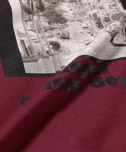 THE DAY(ザデイ)の「【別注】THE DAY ON THE BEACH / Sweat Crew Neck(スウェット・メンズ・ワイン/ライトグレー・XL/M/L)」の5枚目の写真