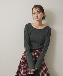 SENSE OF PLACE by URBAN RESEARCH | プレートツキバレエネックトップ(Tシャツ/カットソー)