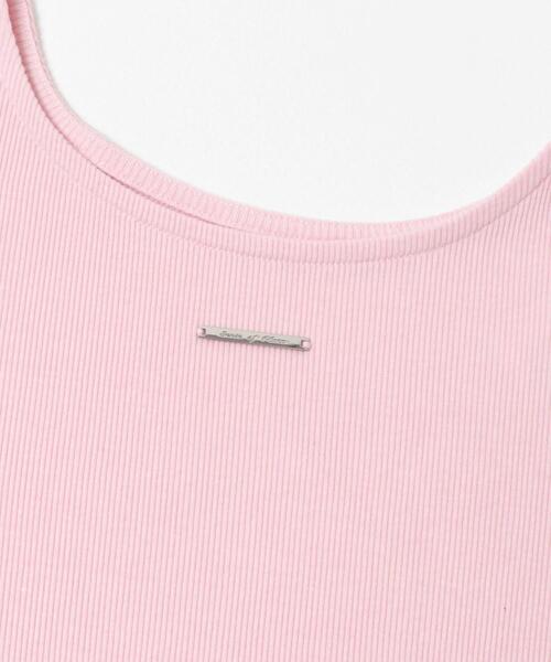 SENSE OF PLACE by URBAN RESEARCH（センスオブプレイスバイアーバンリサーチ）の「プレートツキバレエネックトップ（Tシャツ/カットソー・レディース・ピンク/オフホワイト/チャコールグレー・ONE）」の19枚目の写真