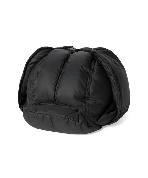 thisisneverthat（ディスイズネバーザット）の「PERTEX T Down Trooper Hat（ハット・メンズ・ブラック/グリーン系その他・FREE）」の5枚目の写真