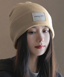 Lace Ladies（レースレディース）の「ソリッドカラー タグ付き リブ ニット ワッチ（ニットキャップ/ビーニー）」